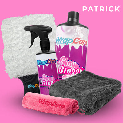 Glanzfolierungs-Set Tuch Patrick